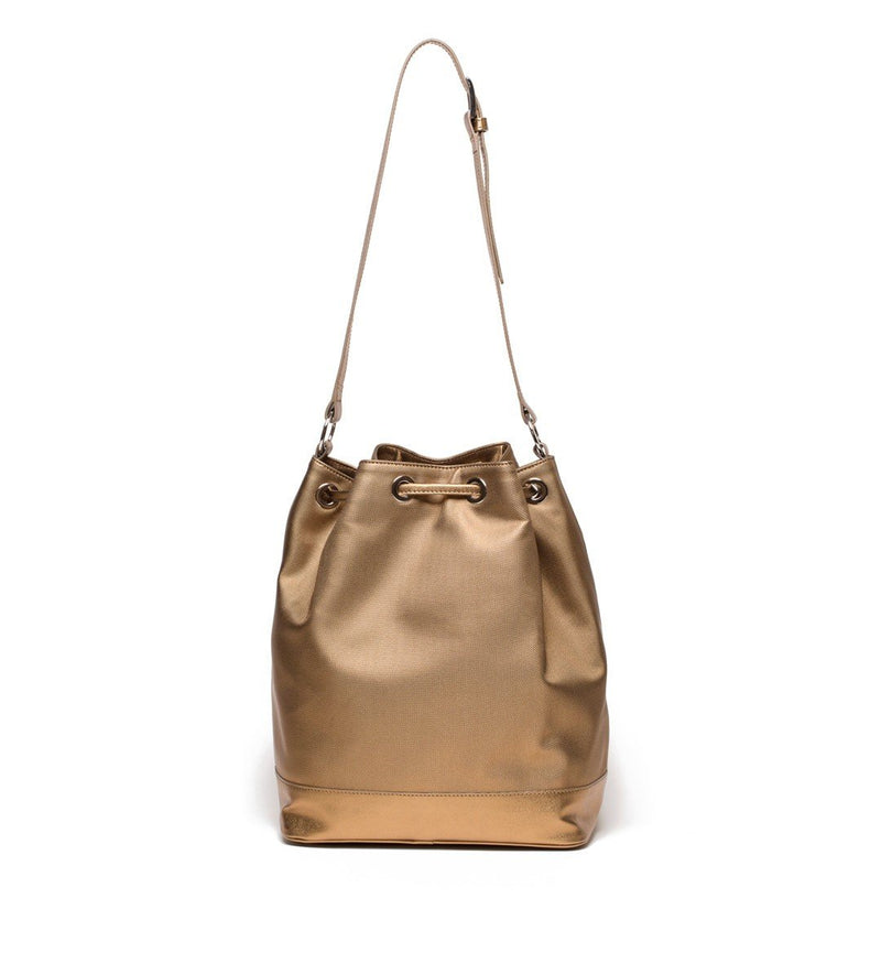 SoMa Bucket Bag, Gold Antique – Jill Milan